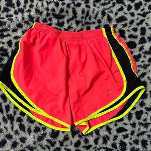 Neon Nike shorts